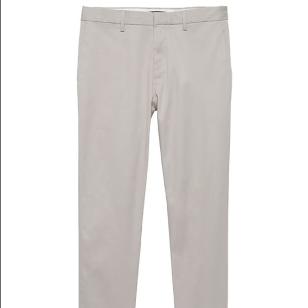 Banana Republic Aiden Slim Chino Light Grey